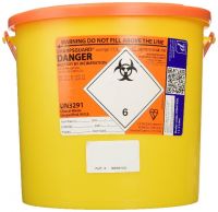 Daniels Sharpsguard Orange 11.5 Litre Sharps Bin (DD476OL)
