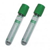 BD Vacutainer Plastic Sodium Heparin Tube 4ml with Green Hemogard Closure (Pack of 100)
