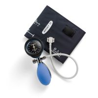 Welch Allyn Durashock DS55 Handheld Aneroid Sphygmomanometer- Blue-(DS-5521-129)