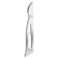 Swann Morton Standard Surgical Blades Sabre No.D/15, Sterile, Carbon Steel (Pack of 100) (0265)