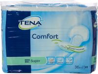 Tena Comfort Super Pads - Pack of 36